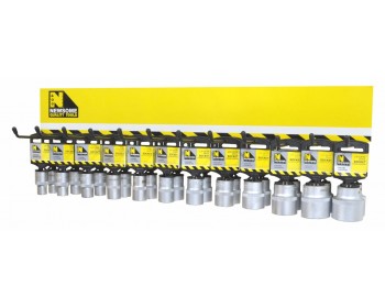 Rack of 1/2in Drive Sockets
